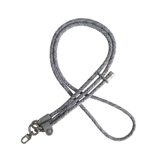 Adjustable Crossbody Pattern Lanyard - Grey