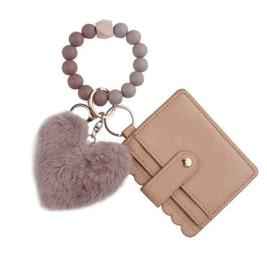 ハートチャームブレスレットセット