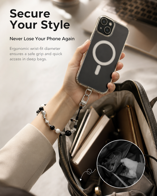 Liquid Chrome Y2K Butterfly Phone Charm