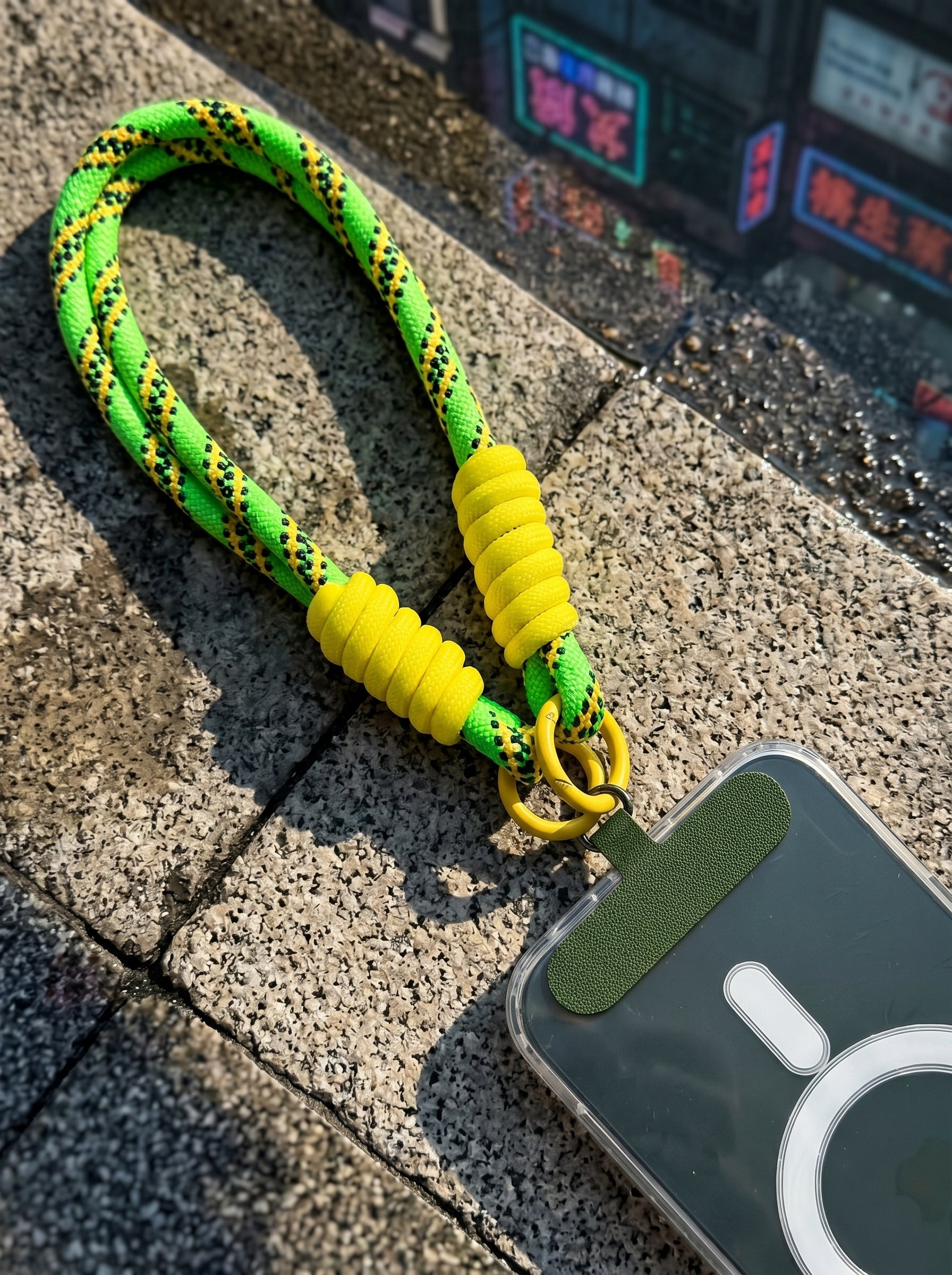 Neon-Green & Citron Strap