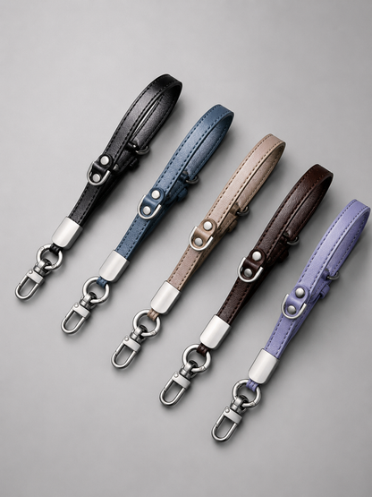 PU Leather Phone Wrist Strap — Secure, Stylish & Drop-Proof
