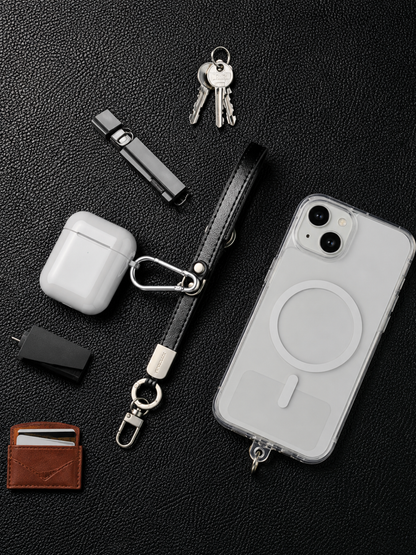 PU Leather Phone Wrist Strap — Secure, Stylish & Drop-Proof