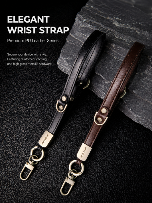 PU Leather Phone Wrist Strap — Secure, Stylish & Drop-Proof