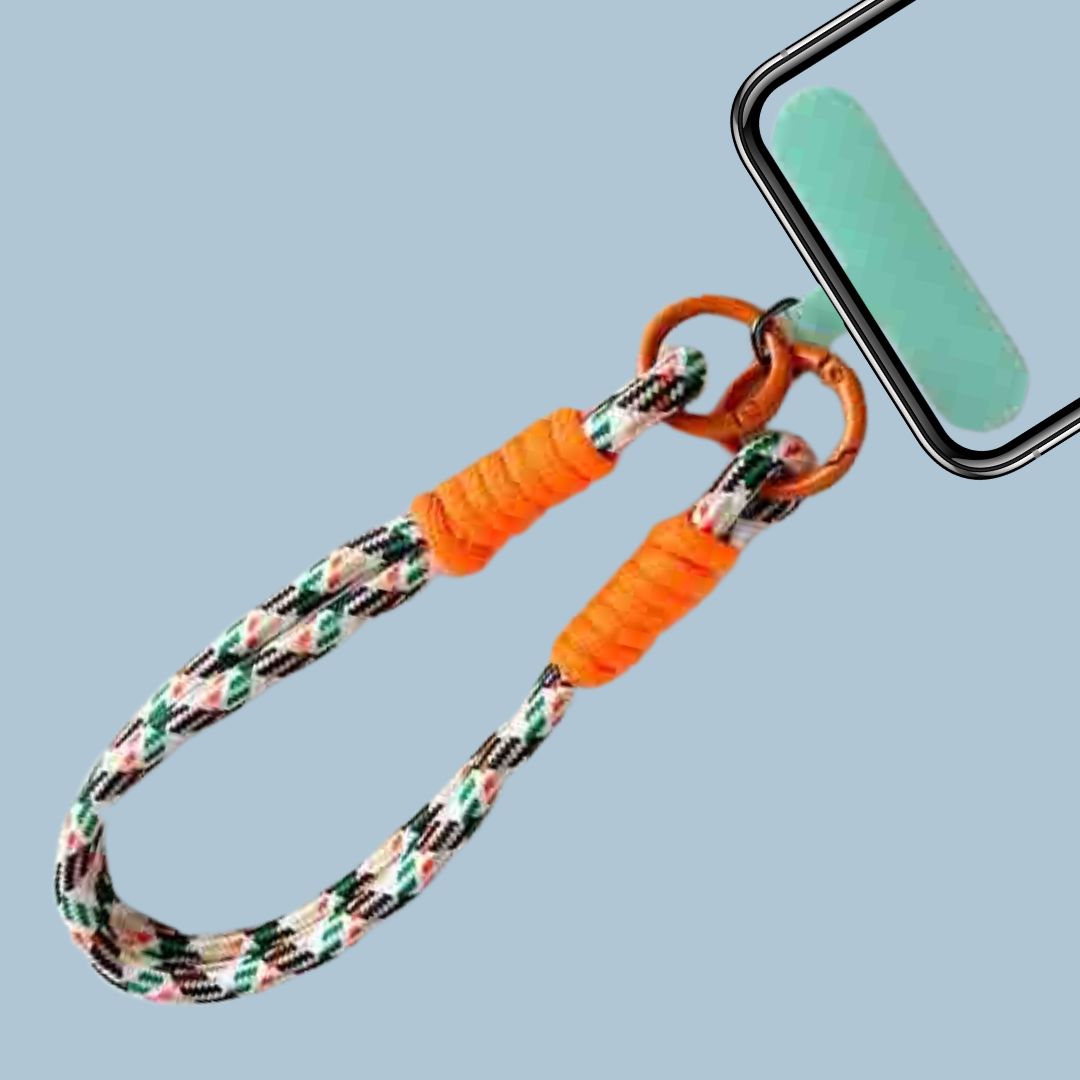Paracord Phone Wristlet - Hands-Free Security & Style