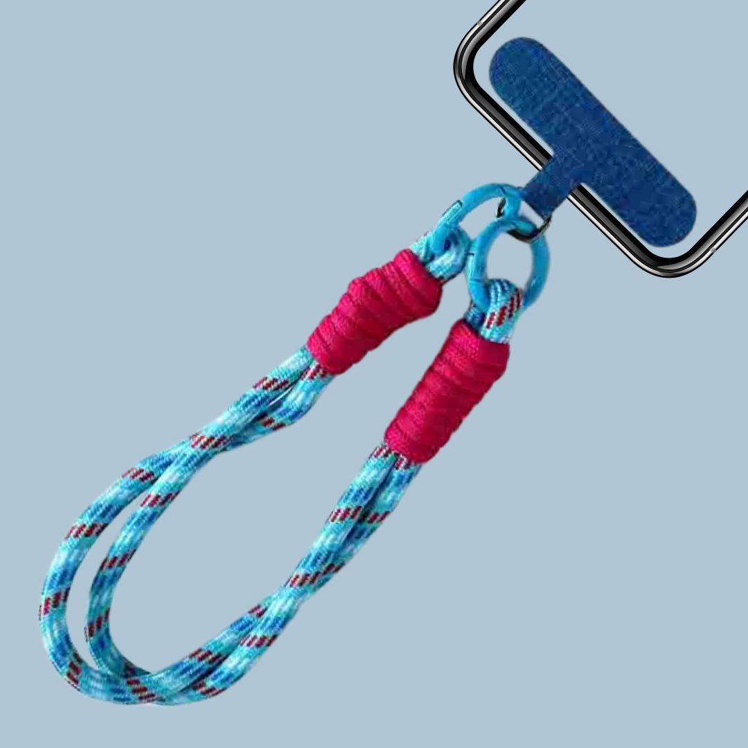 Paracord Phone Wristlet - Hands-Free Security & Style