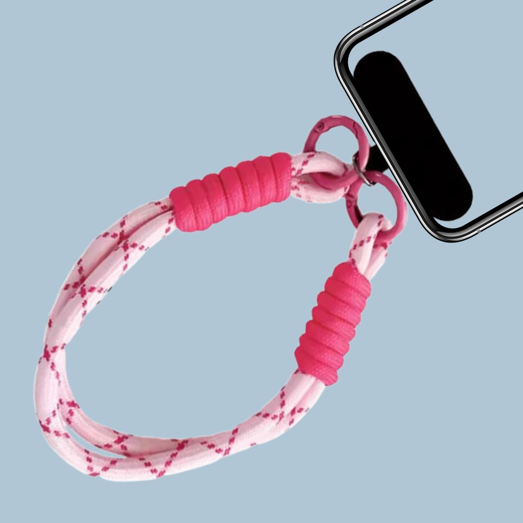 Paracord-Handyarmband – Neongrün