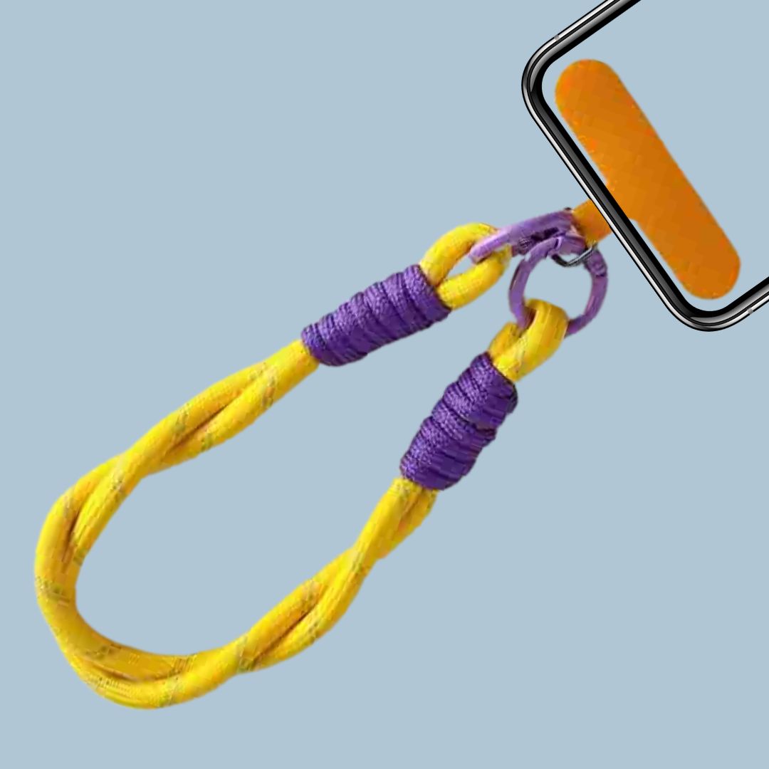 Paracord Phone Wristlet - Hands-Free Security & Style