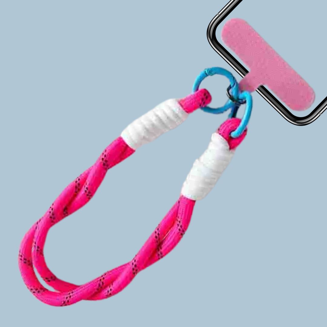 Paracord-Handyarmband – Neongrün