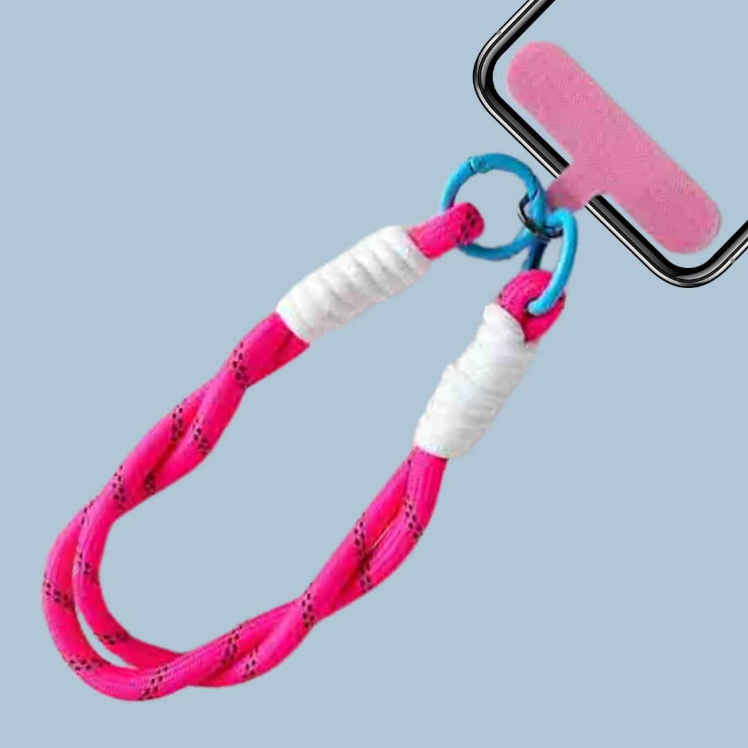 Paracord Phone Wristlet - Hands-Free Security & Style