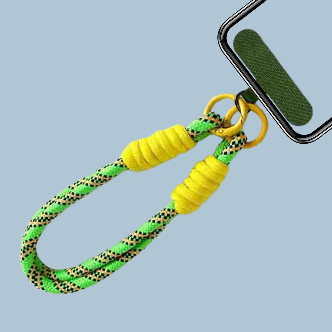 Paracord Phone Wristlet - Hands-Free Security & Style