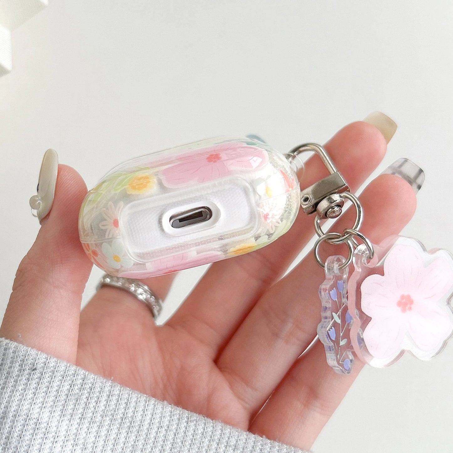 Wireless Bluetooth AirPods Case with Flower Power