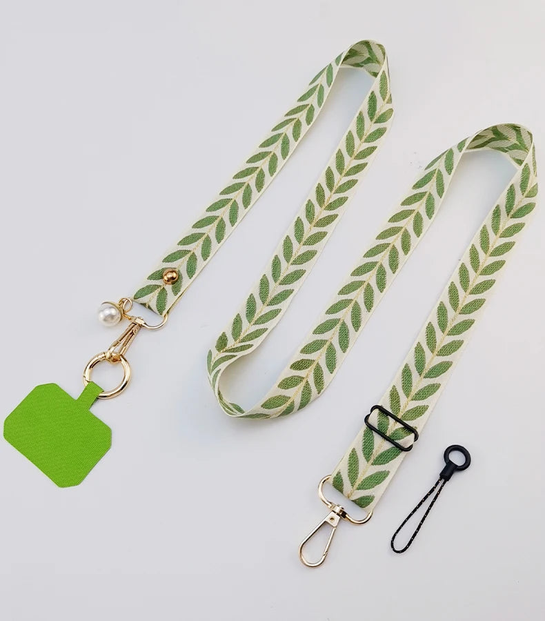 Pearl Pendant Crossbody Mobile Phone Lanyard