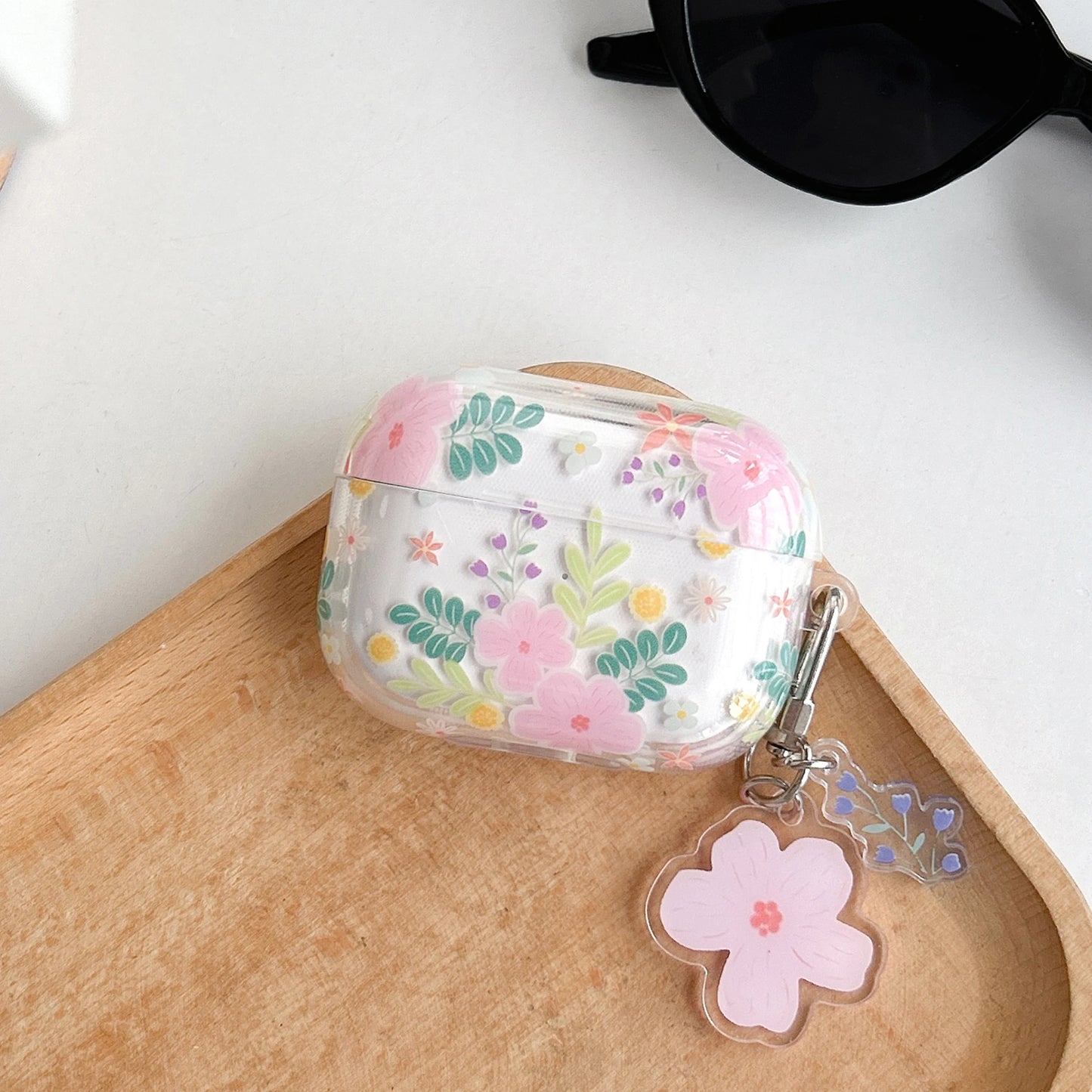 Wireless Bluetooth AirPods Case with Flower Power