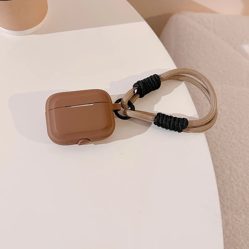 AirPod Silicone Case + Paracord Strap – Style, Security & Savings!