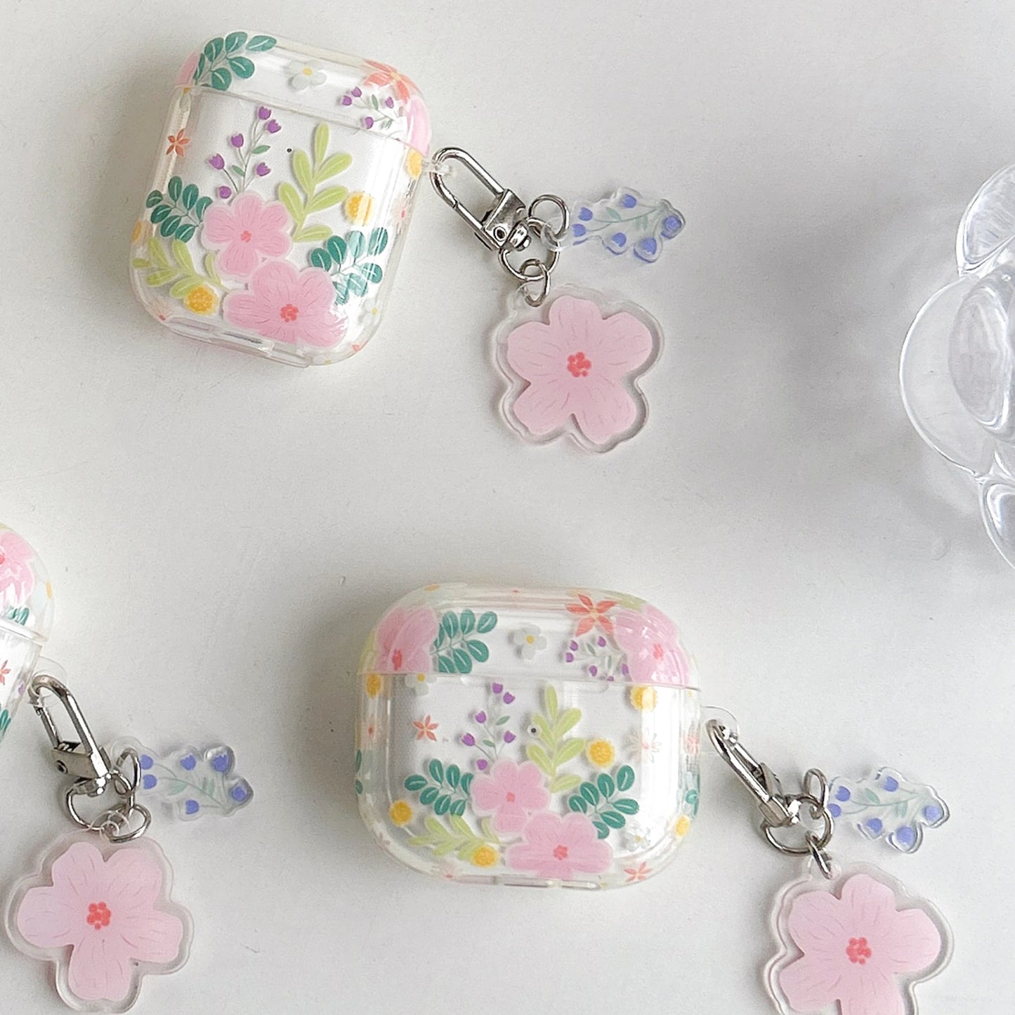 Wireless Bluetooth AirPods Case with Flower Power