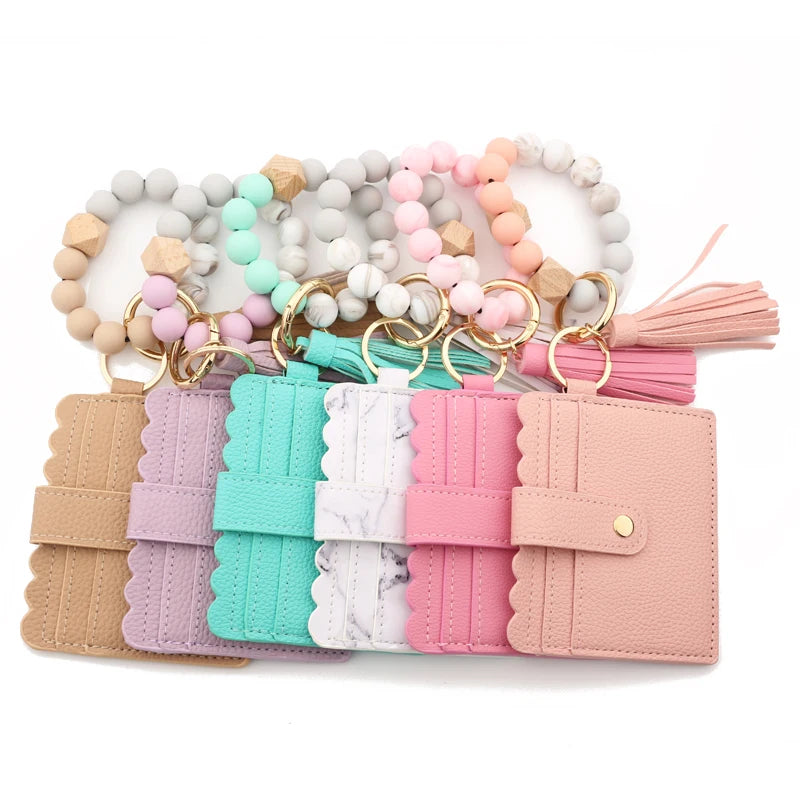 Silicone Bracelet Keychain – Stylish, Scented & Super Convenient!