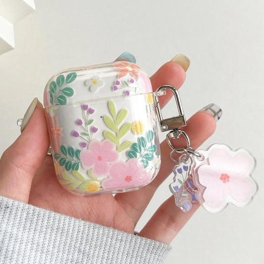 Wireless Bluetooth AirPods Case with Flower Power