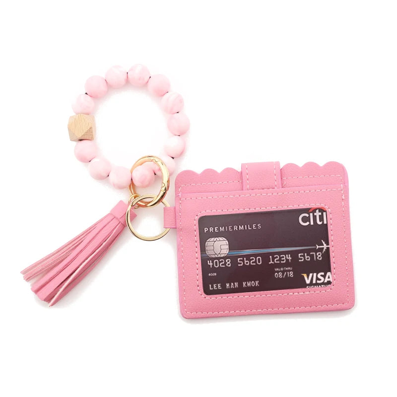 Silicone Bracelet Keychain – Stylish, Scented & Super Convenient!