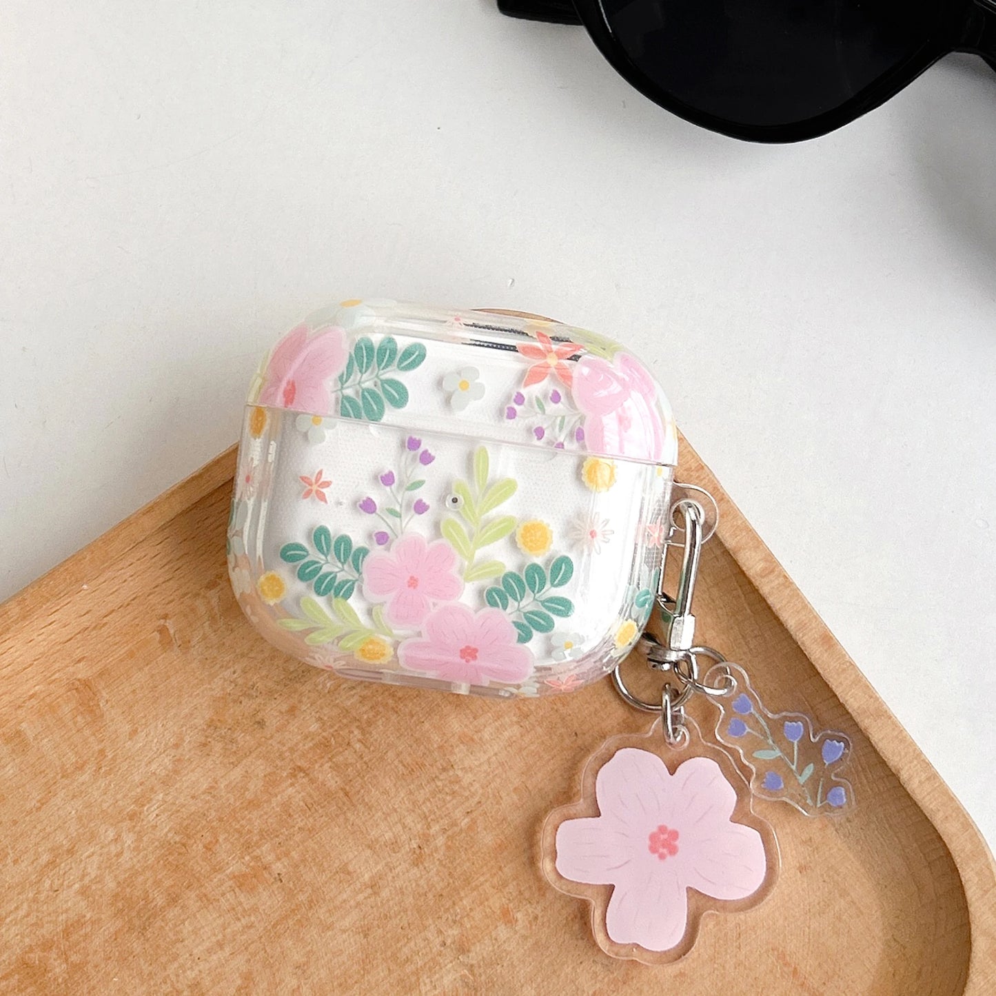 Wireless Bluetooth AirPods Case with Flower Power