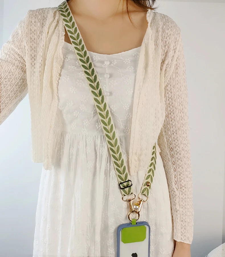 Pearl Pendant Crossbody Mobile Phone Lanyard