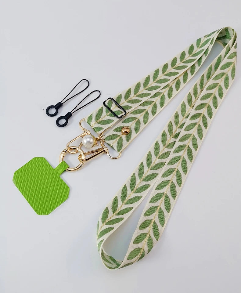 Pearl Pendant Crossbody Mobile Phone Lanyard