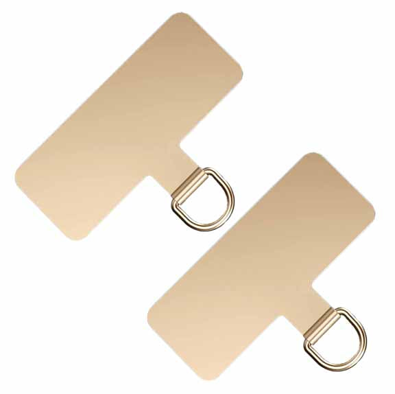 Stainless Steel Metal Lanyard Holder, 2 pcs