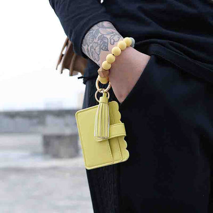 Silicone Bracelet Keychain – Stylish & Super Convenient! 🛍️