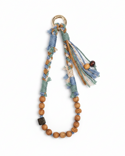 Bohemian Beaded Phone Strap – Clean Product Shot