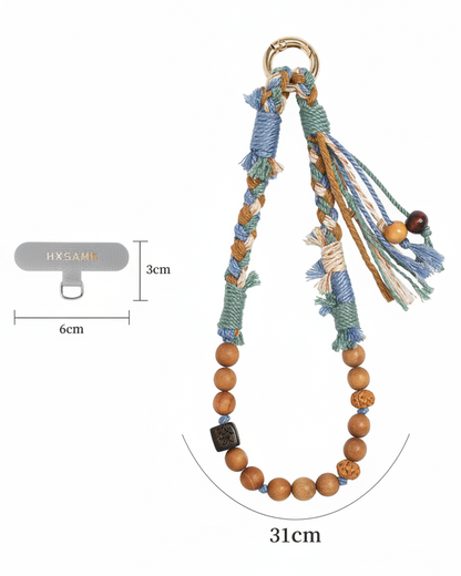 Bohemian Beaded Phone Strap - Clean