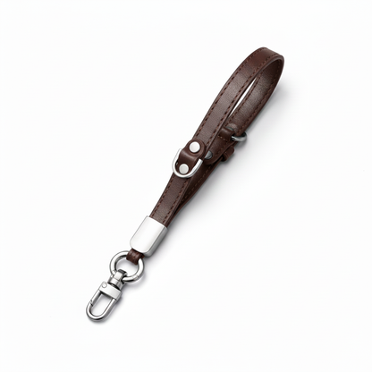 Brown PU Leather Wrist Strap