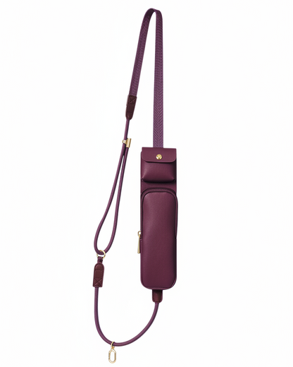 Crossbody Phone Pouch — All-in-One Zip Case, Adjustable Strap, 8 Colors
